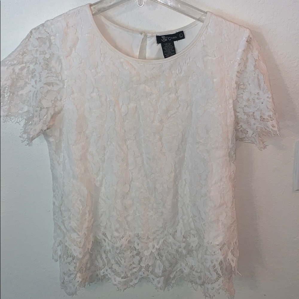 White Lace Top